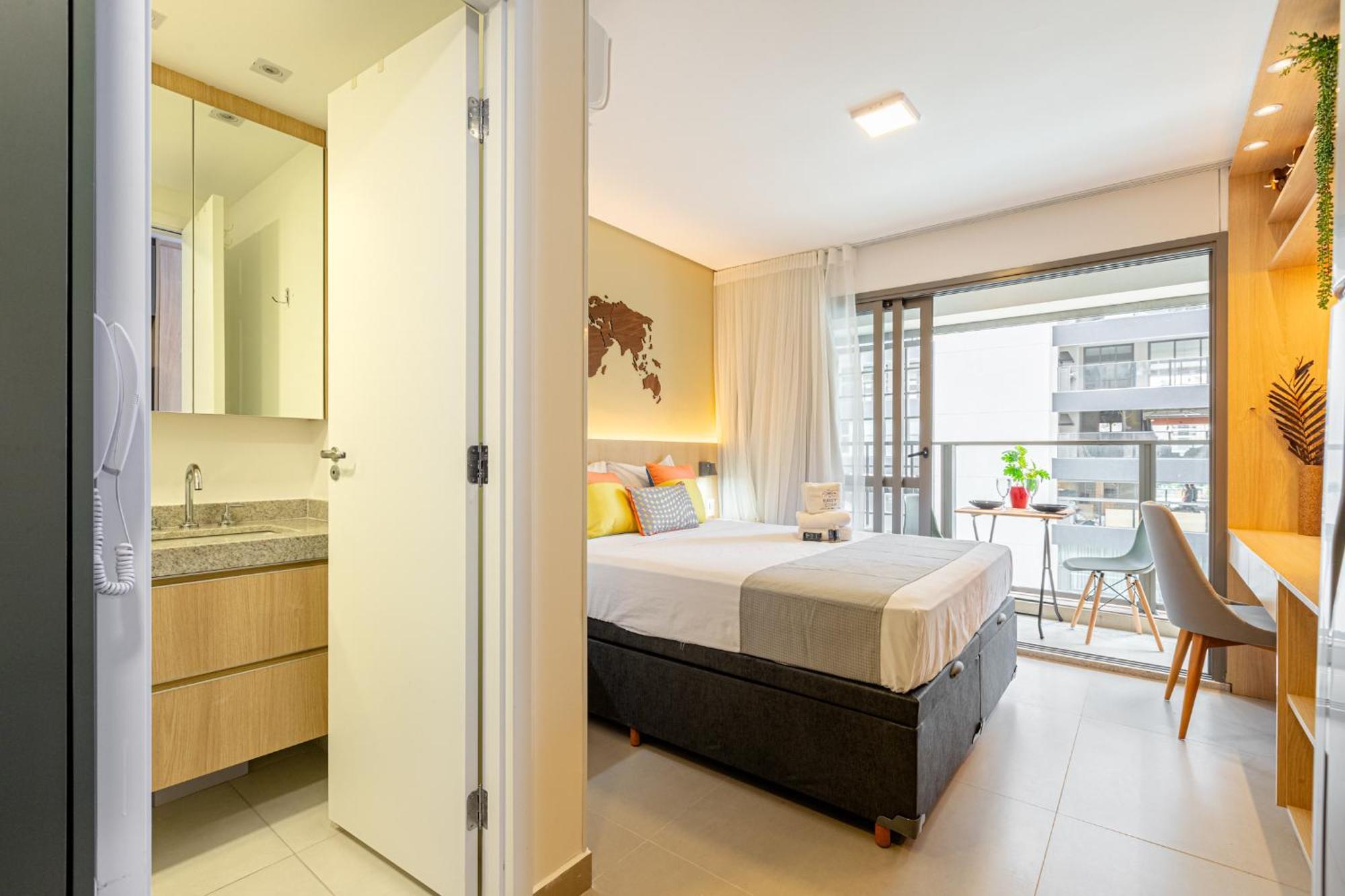 Apartment Easy Star - Charmoso Com Piscina No Brooklin! - Bq01i *